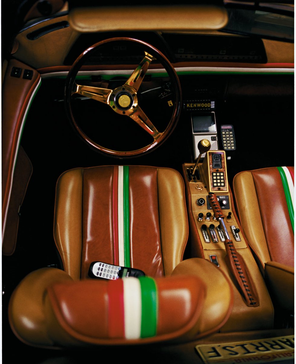 Gucci Inspired Ferrari Interior